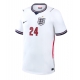 Billige Fotballdrakt England Reece James #24 Replika Hjemmedrakt VM 2026 Kortermet Billige Fotballdrakt England Reece James #24 Replika Hjemmedrakt VM 2026 Kortermet